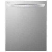 Lave-vaisselle encastrable 24 po 42 dB avec cuve en inox et 3e panier de LG (LDTH7972S) - Acier inoxydable