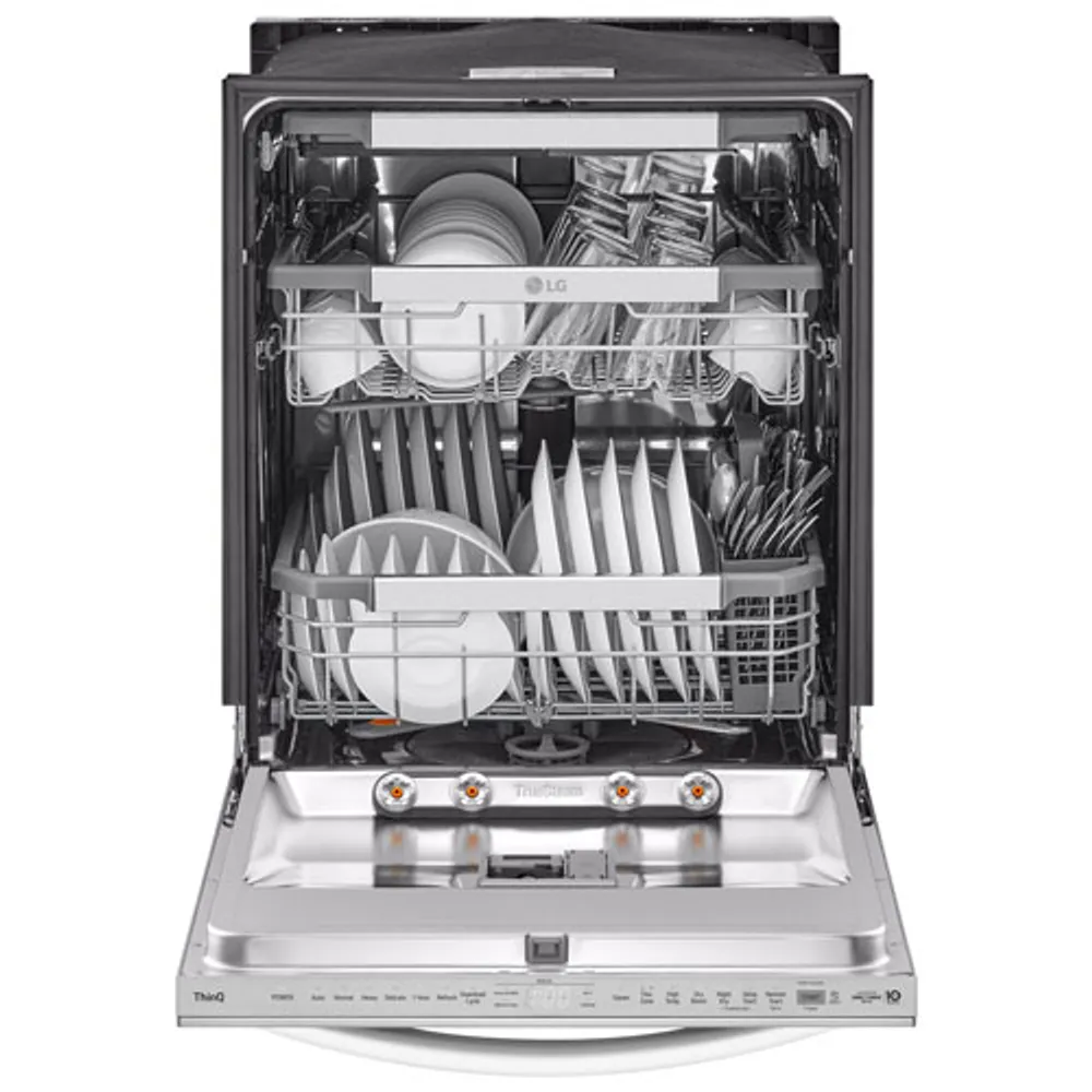 LG 24" 42dB Built-In Dishwasher with Stainless Steel Tub & Third Rack (LDTH7972S) - Stainless Steel