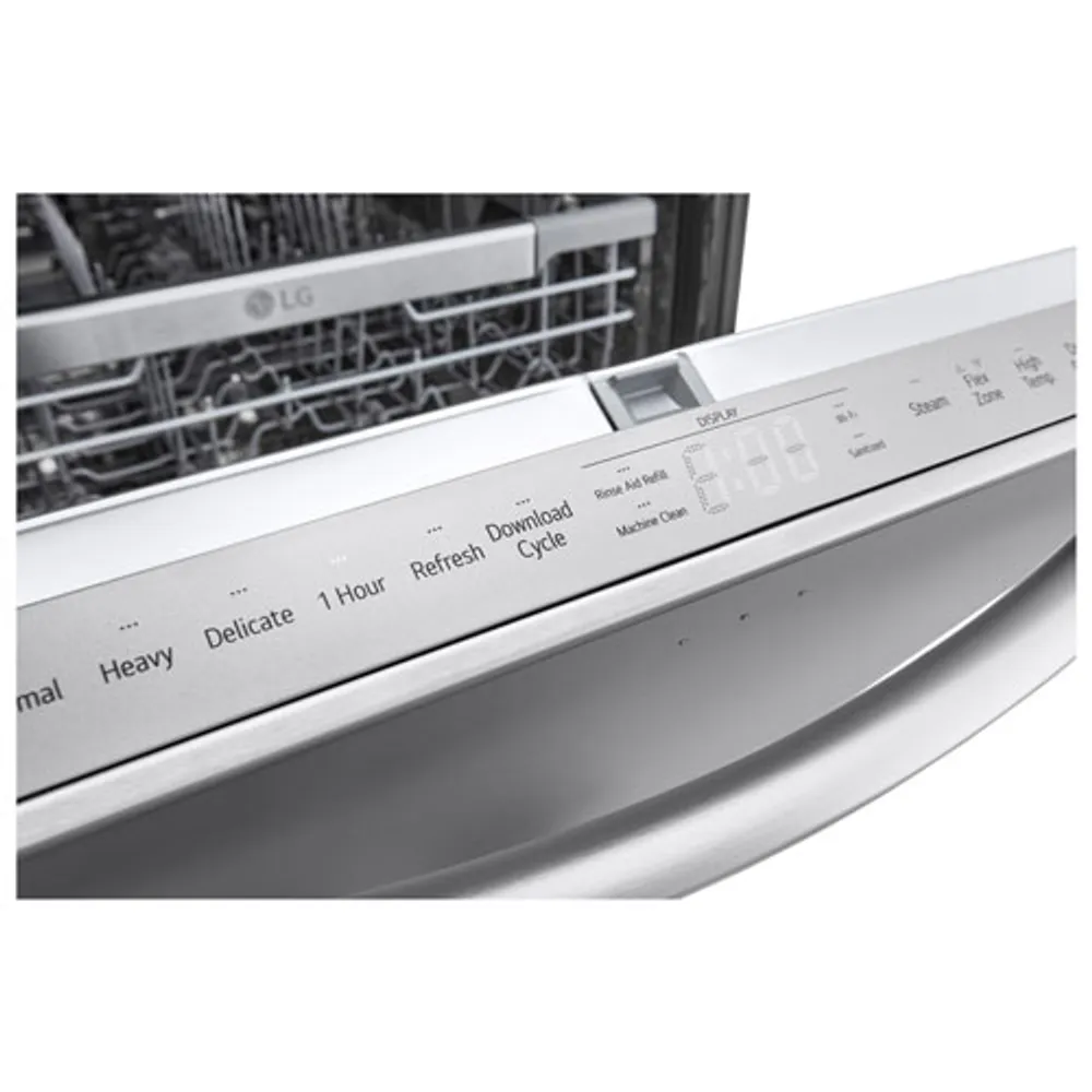 LG 24" 42dB Built-In Dishwasher with Stainless Steel Tub & Third Rack (LDTH7972S) - Stainless Steel