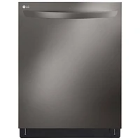 LG 24" 42dB Built-In Dishwasher with Stainless Steel Tub & Third Rack (LDTH7972D) - Black Stainless