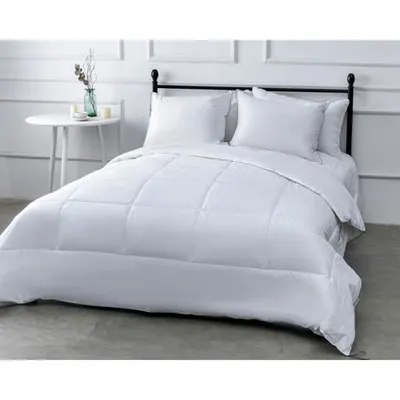 Millano Collection 250 Thread Count SilverClear Cotton Duvet - Double/Full - White
