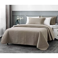 Millano Collection Classic 3-Piece Quilt Set - Queen