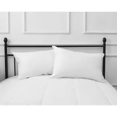Millano Collection SilverClear 250 Thread Count Pillow Protector - 2 Pack - King - White