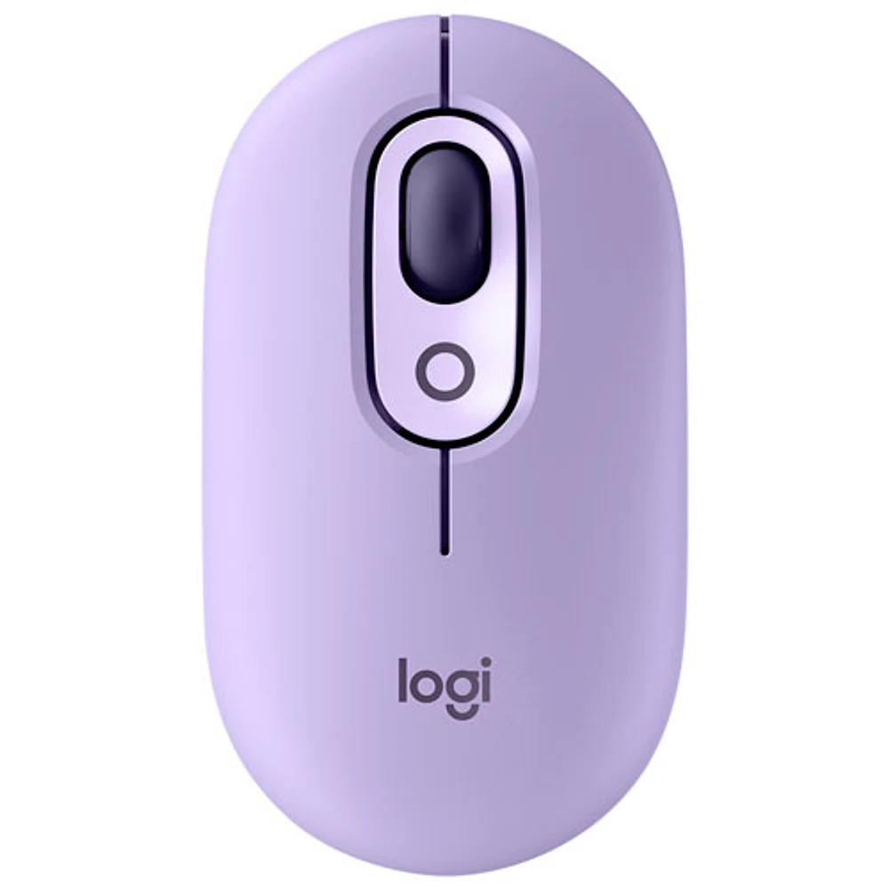 Logitech POP Mouse Bluetooth Optical Ambidextrous Mouse - Cosmos