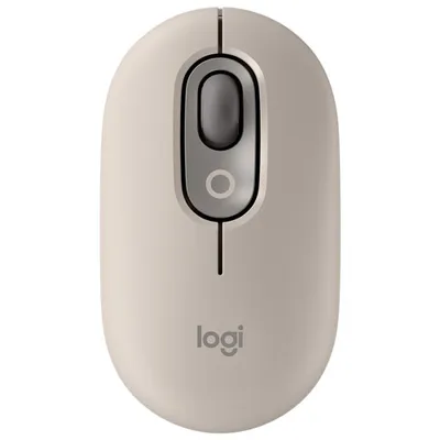 Logitech POP Mouse Bluetooth Optical Ambidextrous Mouse - Mist
