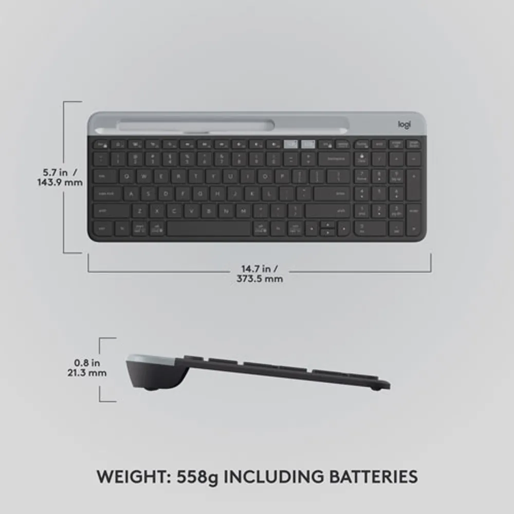 Logitech K585 Multi-Device Slim Bluetooth Keyboard