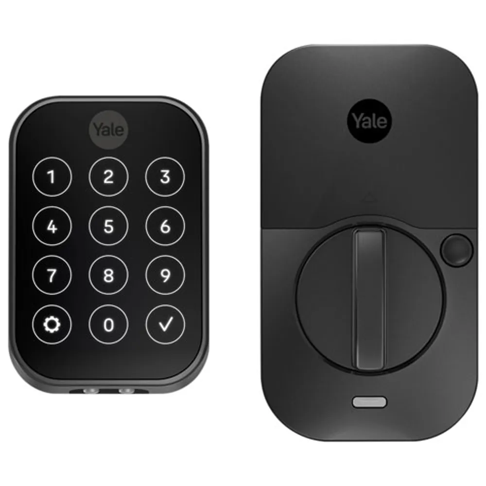 Yale Assure Lock 2 Touchscreen Bluetooth Smart Lock - Black Suede