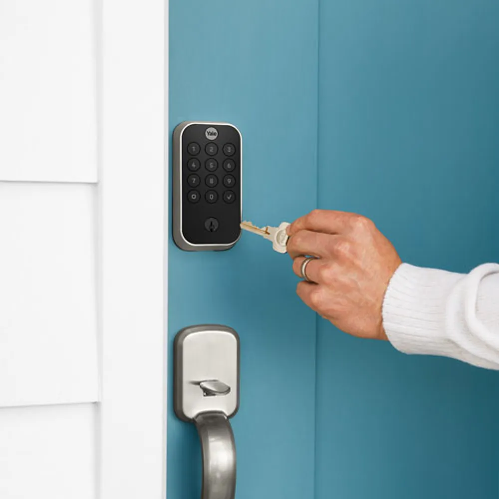Yale Assure Lock 2 Key Wi-Fi Smart Lock - Satin Nickel