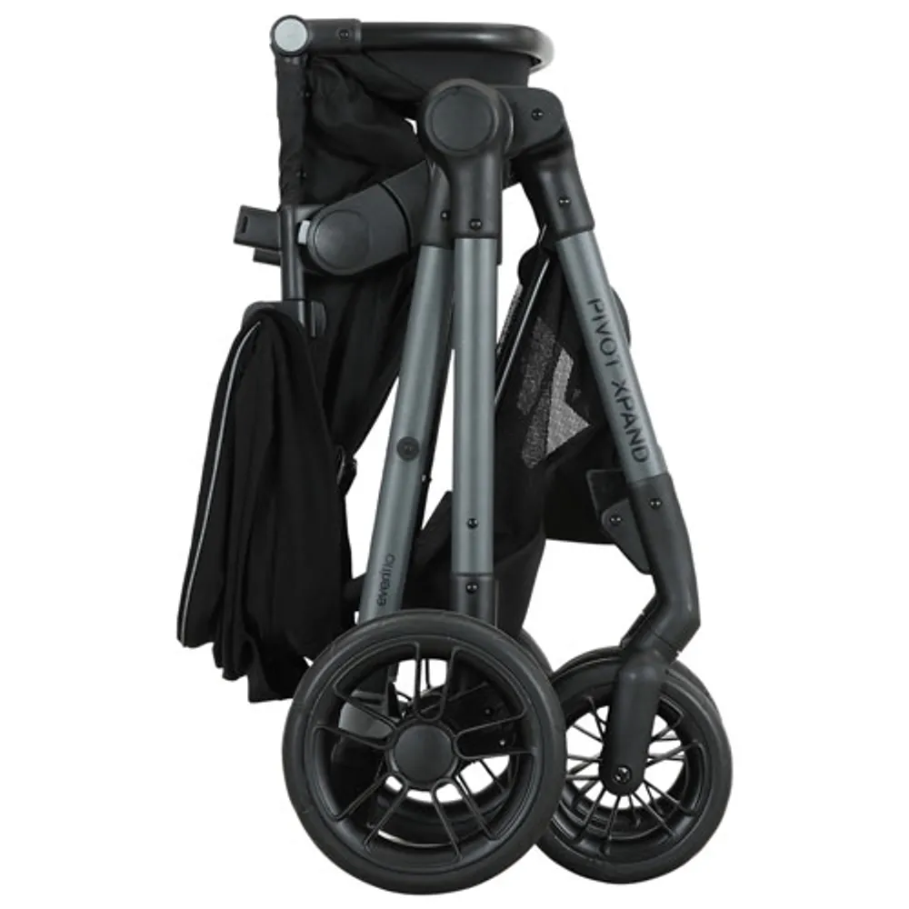 Evenflo Pivot Xpand Modular Stroller - Ayrshire Black