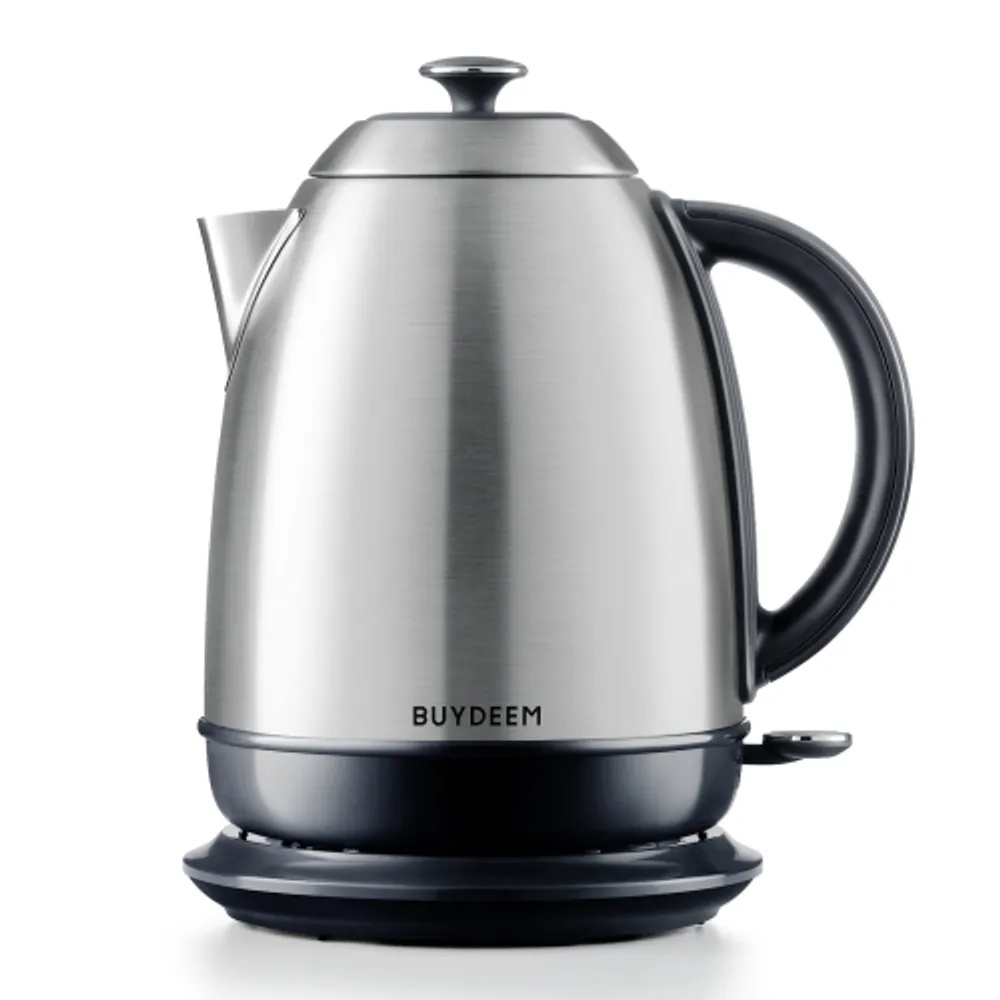 BUYDEEM K821 Electric Gooseneck Kettle with Variable Temperature Control,  Pour Over Coffee Tea Kettle, Durable 18/8 Stainless Steel, Auto Keep Warm 