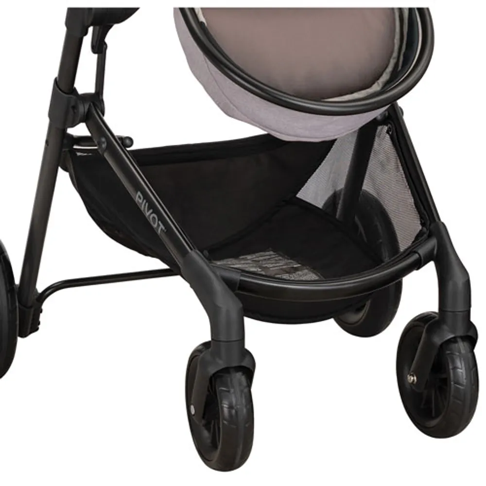 Système de transport modulaire Pivot avec siège d'auto pour bébé LiteMax d'Evenflo - Désert