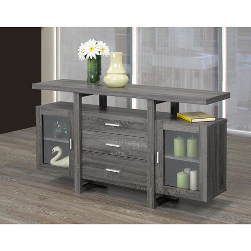 Athens Contemporary Buffet Cabinet - Grey