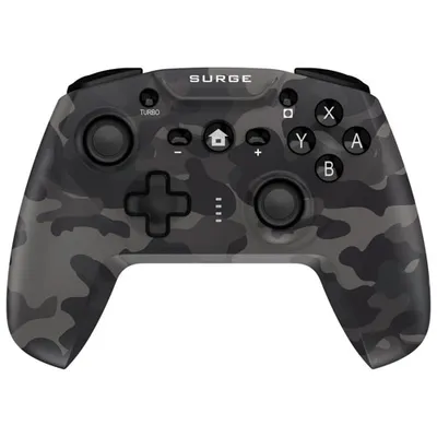 Surge SwitchPad Pro Wireless Controller for Switch & Switch (OLED Model) - Grey Camo