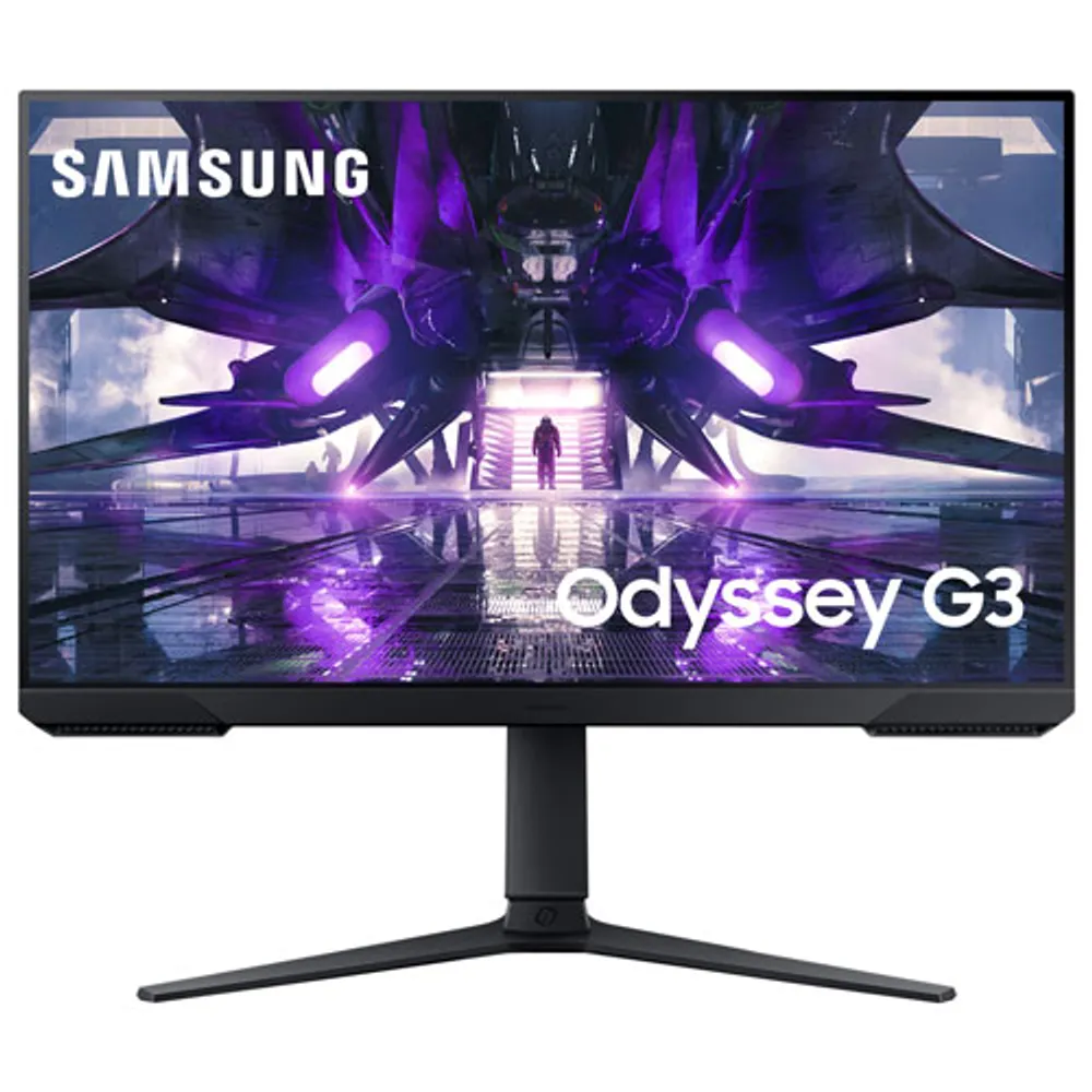 Samsung Odyssey G3 24" FHD 144Hz 1ms GTG VA LCD FreeSync Gaming Monitor (LS24AG30ANNXZA) - Black