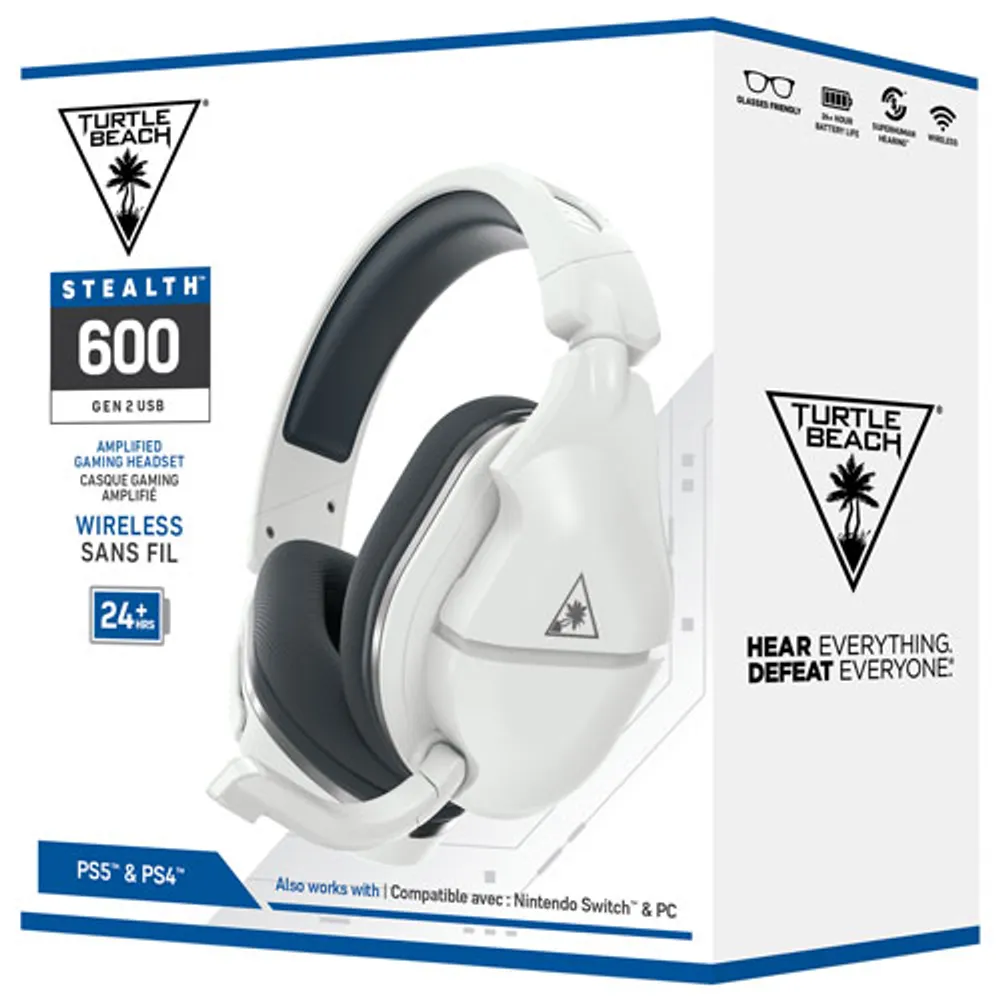 Turtle Beach Stealth 600P Gen 2 RF Wireless Gaming Headset with Microphone for PS5 / PS4