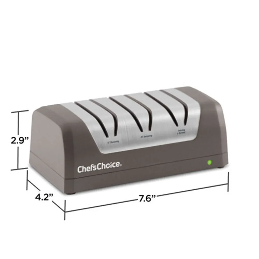 Chef's Choice 1520 3-Stage Electric Knife Sharpener (SHC52BGY11)