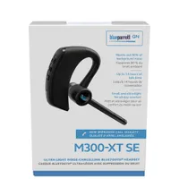 BlueParrott M300-XT SE Wireless Bluetooth Mono Headset with 80% Noise-Cancelling Microphone & Lightweight Design