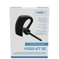 BlueParrott M300-XT SE Wireless Bluetooth Mono Headset with 80% Noise-Cancelling Microphone & Lightweight Design