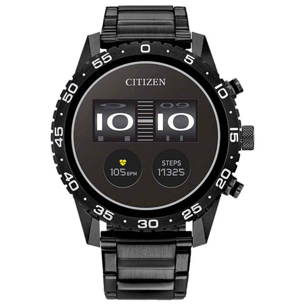 Citizen CZ Smart PQ2 Sport 45mm Smartwatch with Heart Rate Monitor