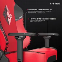 Cybeart Harley Quinn Edition Ergonomic Faux Leather Gaming Chair - Red/Black