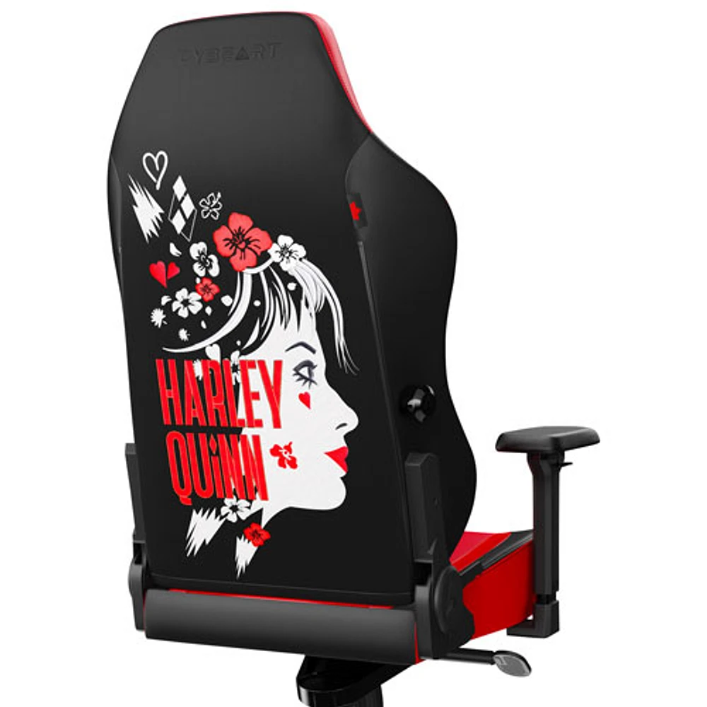 Cybeart Harley Quinn Edition Ergonomic Faux Leather Gaming Chair - Red/Black