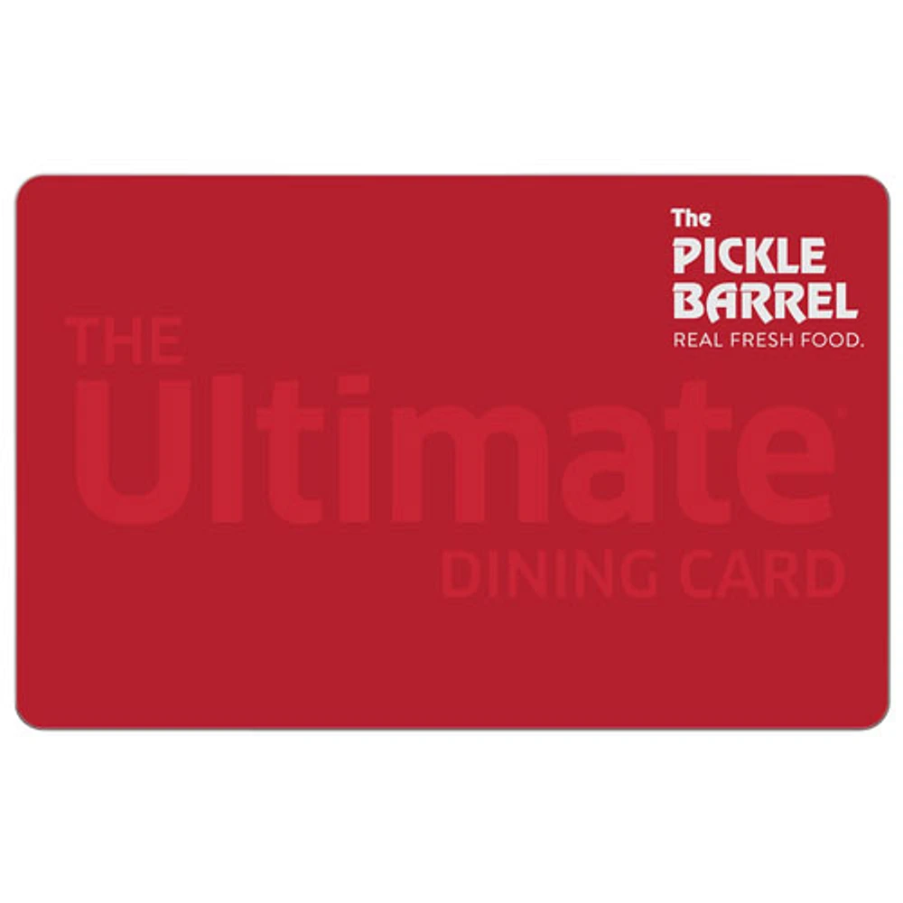 The Pickle Barrel Gift Card