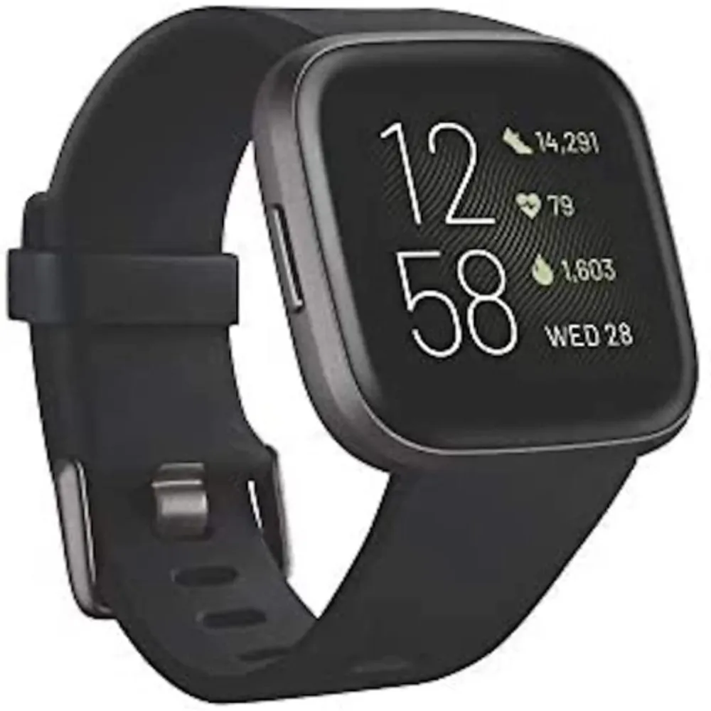 Fitbit Luxe Fitness and Wellness Tracker with Stress Management, Sleep  Tracking and 24/7 Heart Rate, Black/graphite, One Size (S and L Bands  Included)