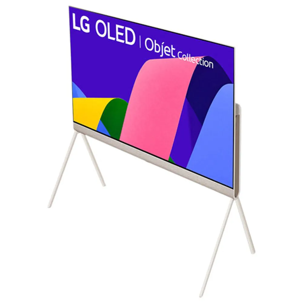 LG Objet Collection Posé 55" 4K UHD HDR OLED webOS Smart TV (55LX1QPUA) - 2022