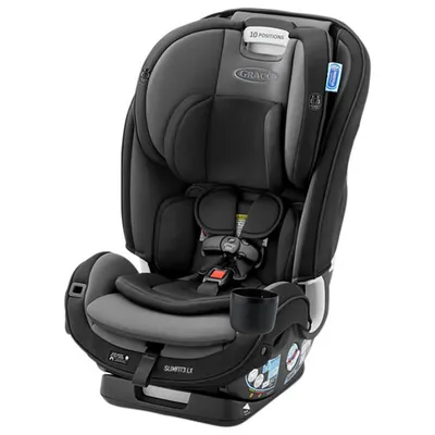 Graco SlimFit3 LX 3-in-1 Convertible High-back Booster Car Seat - Gotham