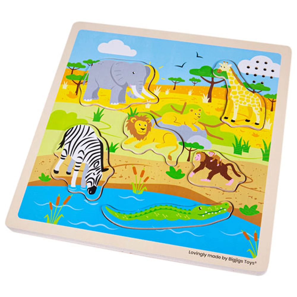 Bigjigs Toys Safari Sound Puzzle