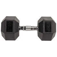 BalanceFrom Rubber Hex Dumbbell - Pair - 45lb