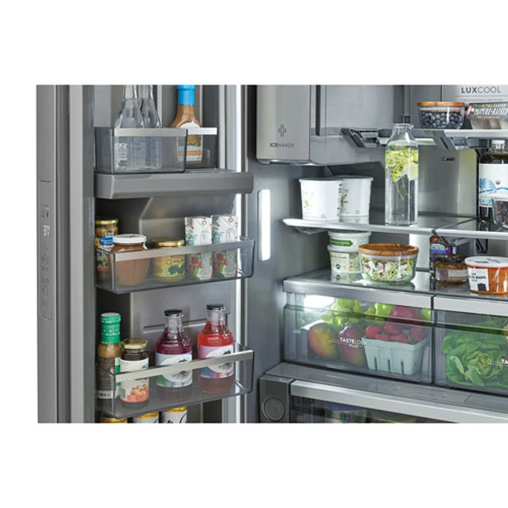 Electrolux 36" 22.6 Cu. Ft. French Door Refrigerator with Water & Ice Dispenser (ERFC2393AS) - Stainless Steel