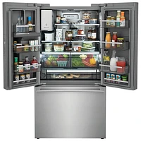 Electrolux 36" 22.6 Cu. Ft. French Door Refrigerator with Water & Ice Dispenser (ERFC2393AS) - Stainless Steel