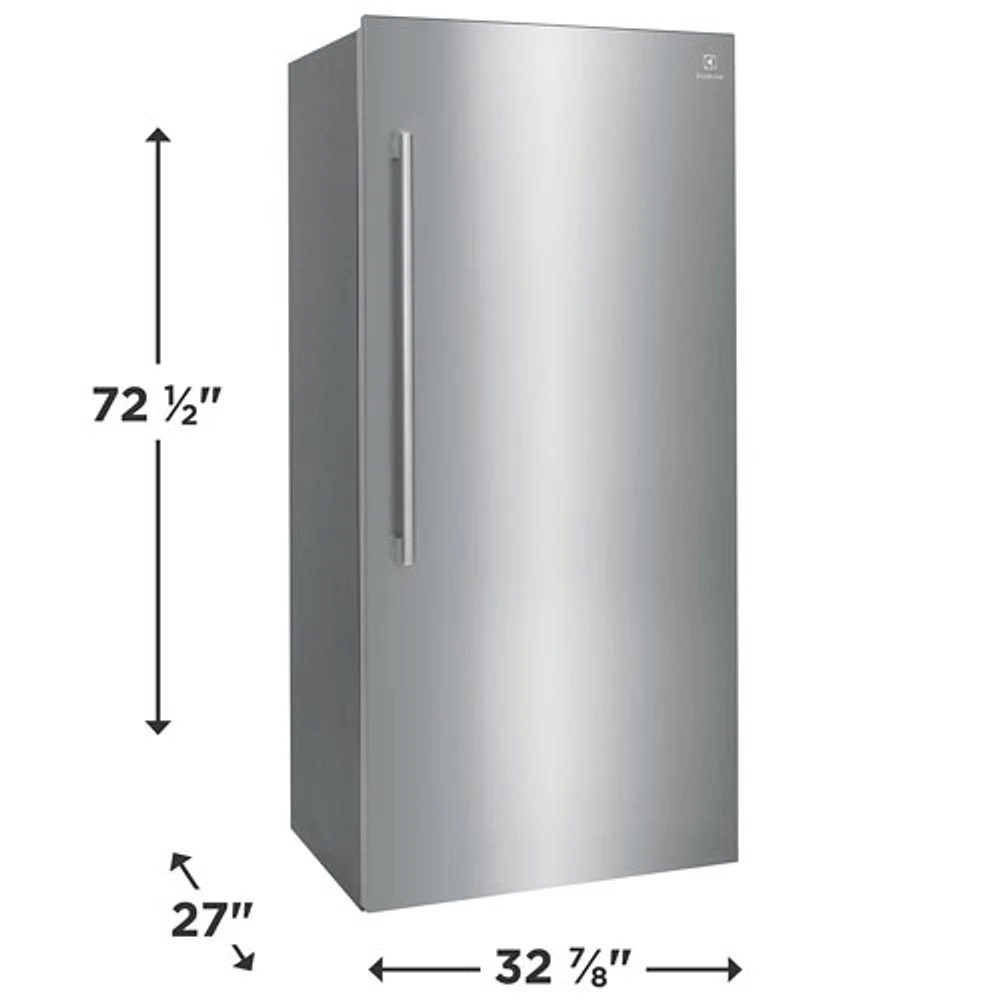 Electrolux 33" 18.9 Cu. Ft. All-Fridge Refrigerator with Water Dispenser (EI33AR80WS) - Stainless Steel