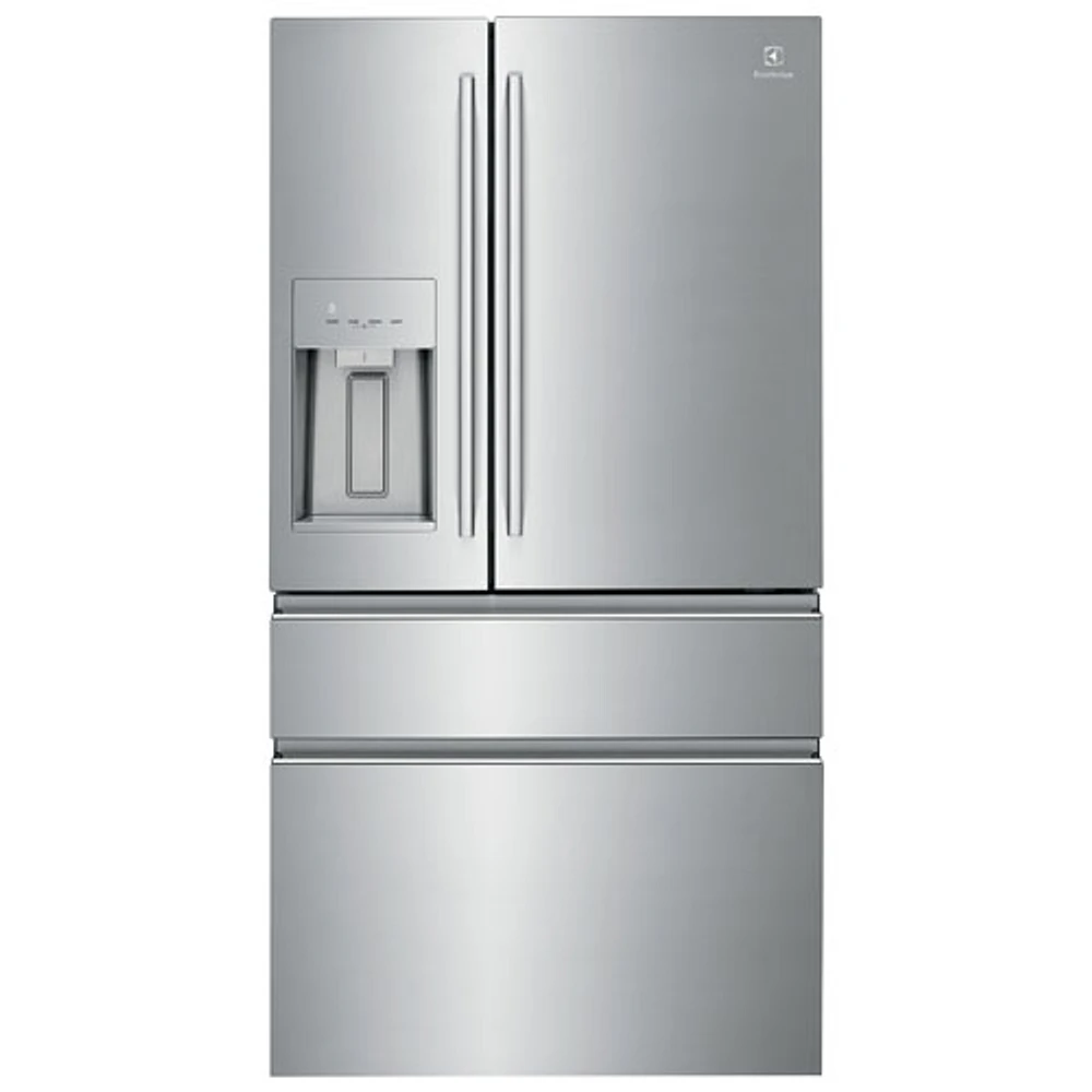 Electrolux 36" 21.4 Cu. Ft. French Door Refrigerator with Water & Ice Dispenser (ERMC2295AS) - Stainless Steel