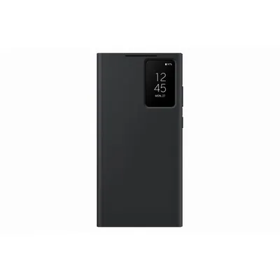 Samsung Smart View Wallet Case for Galaxy S23 Ultra - Black