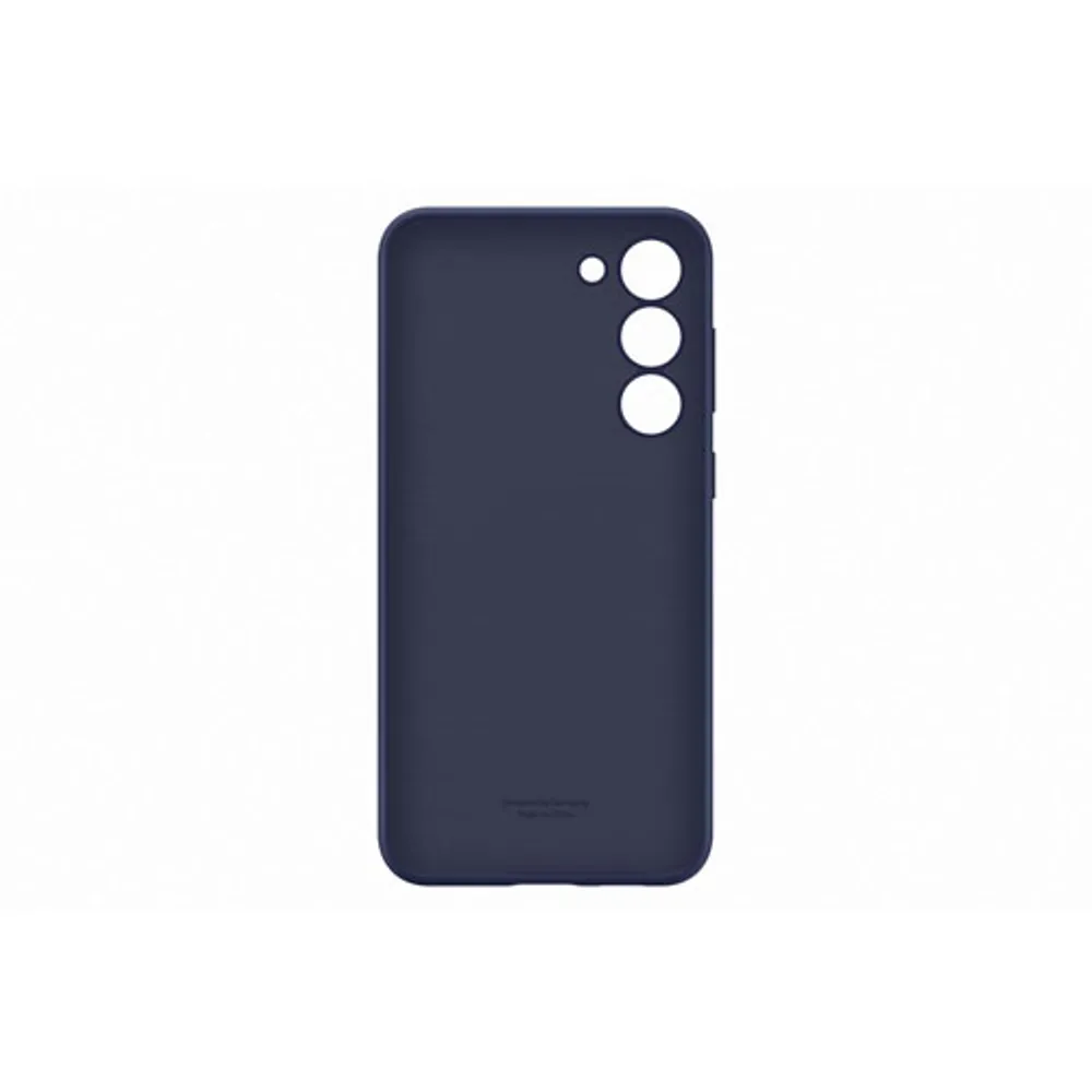 Samsung Silicone Fitted Soft Shell Case for Galaxy S23+ Plus - Navy