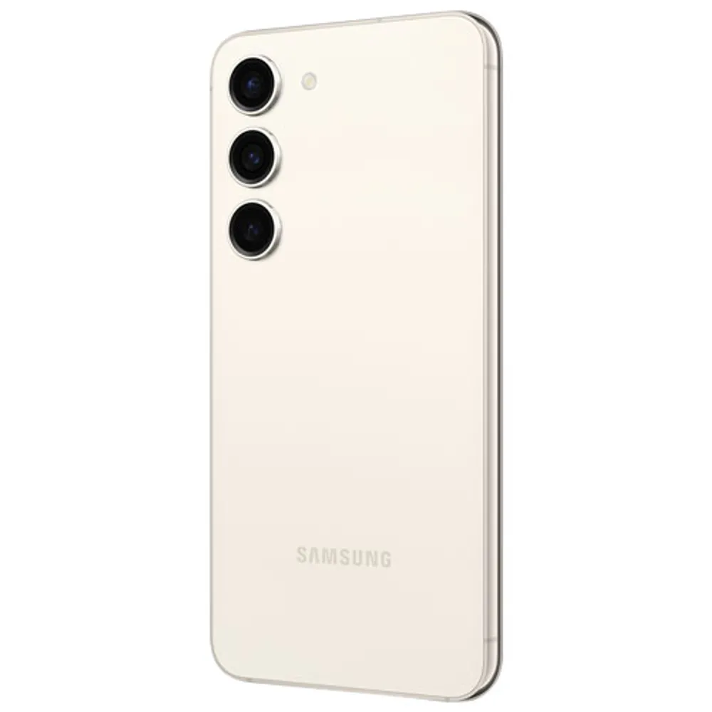 TELUS Samsung Galaxy S23 256GB - Cream - Monthly Financing