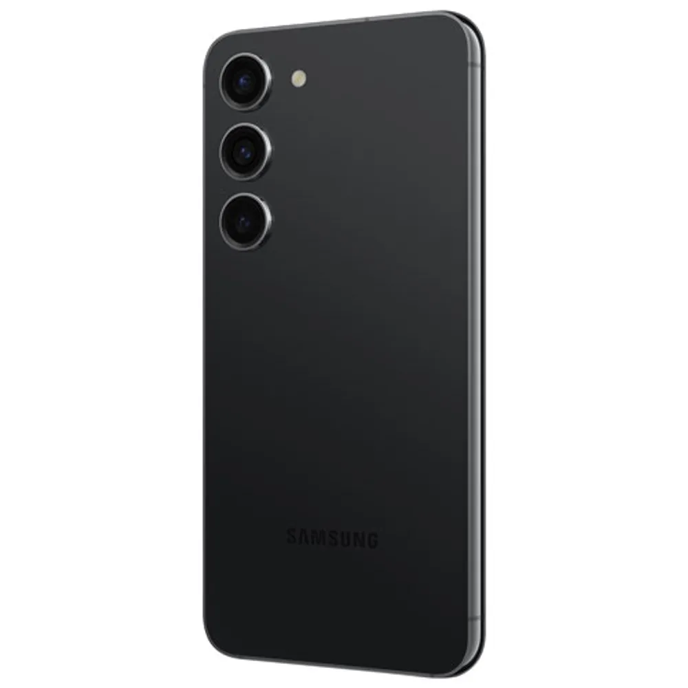Freedom Mobile Samsung Galaxy S23 256GB - Phantom Black - Monthly Tab Payment