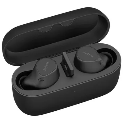 Jabra Evolve2 In-Ear Noise Cancelling Truly Wireless Headphones - Black