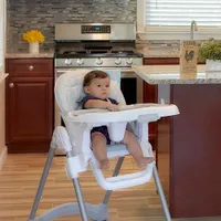 Dream On Me Solid Times High Chair - Grey