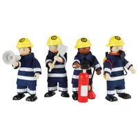 Bigjigs Toys Tidlo Fire Station Playset