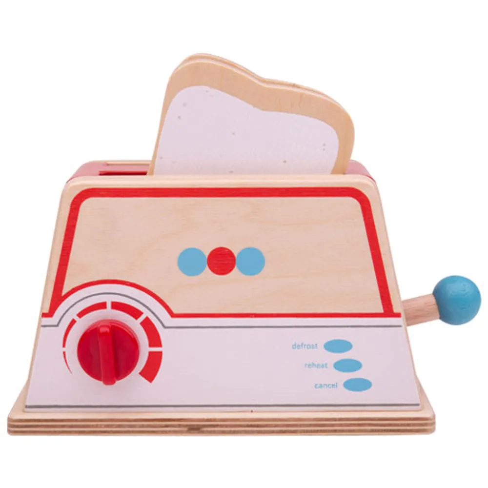 Bigjigs Toys Wooden Toaster