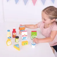 Bigjigs Toys Chilled Groceries Playset