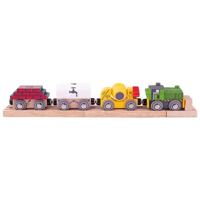 Bigjigs Toys Construction Train