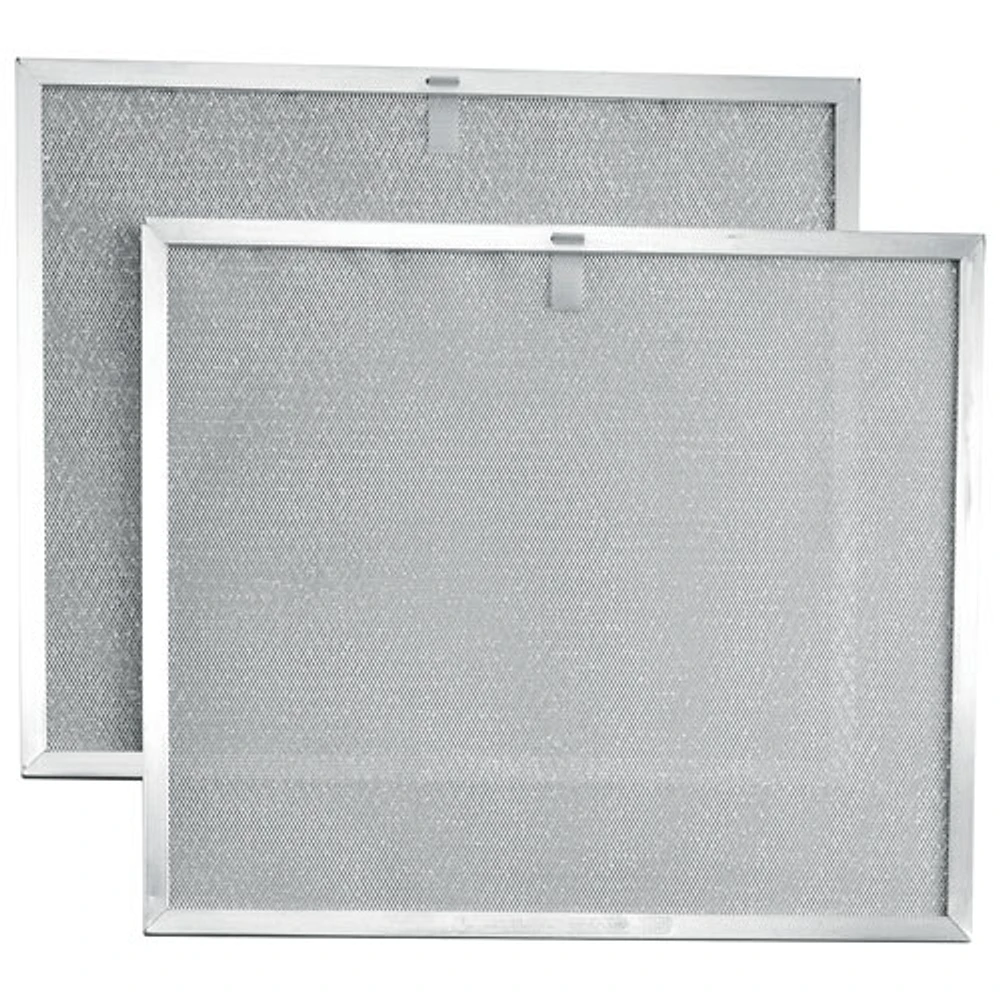 Filtre en aluminium de remplacement de 30 po QS3 de Broan pour hotte (BPS3FA30) - Paquet de 2 - Acier inoxydable