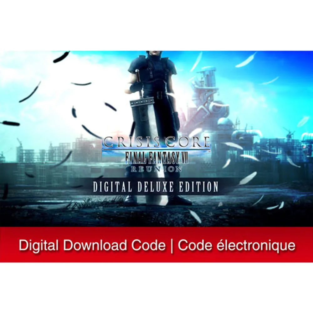 CRISIS CORE - FINAL FANTASY VII - REUNION - DIGITAL DELUXE EDITION -  Nintendo Switch [Digital Code]