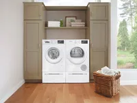 Bosch 300 Series 2.2 Cu. Ft. High Efficiency Compact Washer (WGA12400UC) - White