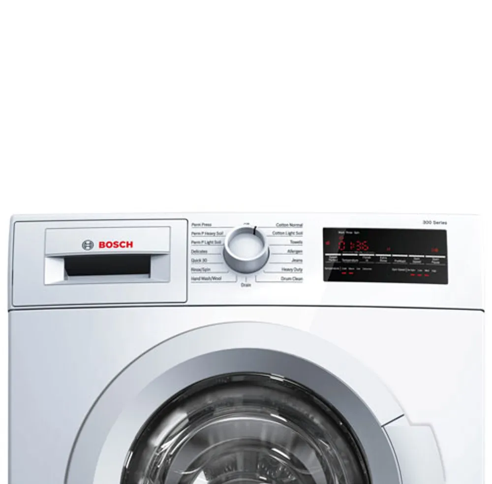 Bosch 300 Series 2.2 Cu. Ft. High Efficiency Compact Washer (WGA12400UC) - White