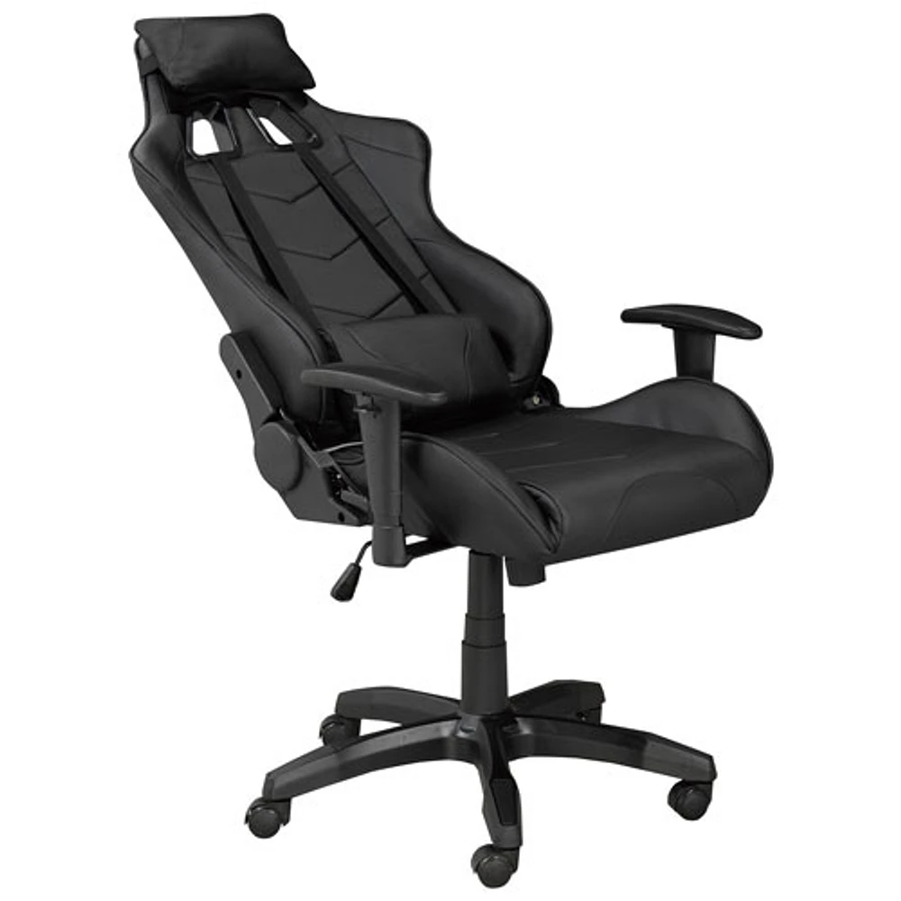 Brassex Sorrento High-Back Fabric Gaming Chair with Tilt & Recline